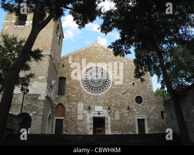 Cathedral of San Giusto in Trieste Stock Photo