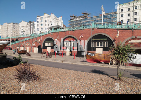 Brighton Fishing Museum on Brighton seafront, East Sussex, UK. Stock Photo