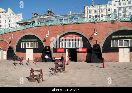 Brighton Fishing Museum on Brighton seafront, East Sussex, UK. Stock Photo