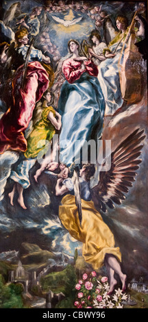 EL GRECO PAINTING SANTA CRUZ MUSEUM TOLEDO SPAIN Stock Photo