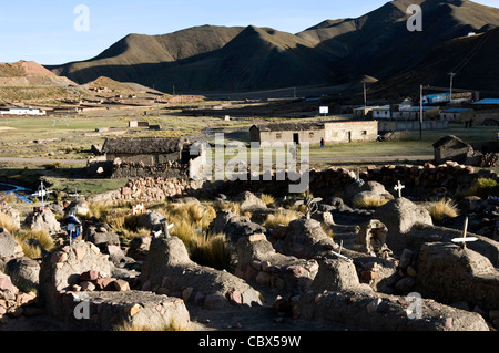 Bolivia. Oruro department. Huaylluma town. Stock Photo