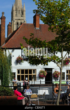 The Witch & Wardrobe Pub in Lincoln Stock Photo