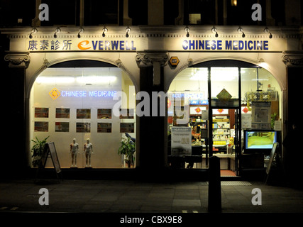 Chinese medicine shore, London.