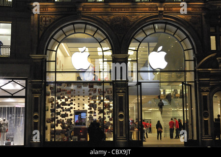 Apple store on Regent Street, London, UK. Stock Photo