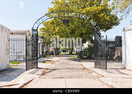 Lafayette Cemetery No. 1, New Orleans Stock Photo