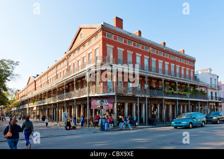 Pontalba Buildings, New Orleans Stock Photo