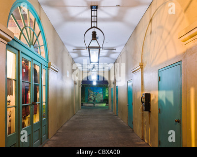 French Market alley, Michelle, New Orleans Stock Photo