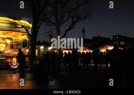 Southbank Centre Christmas markets 2011, London. UK. Stock Photo