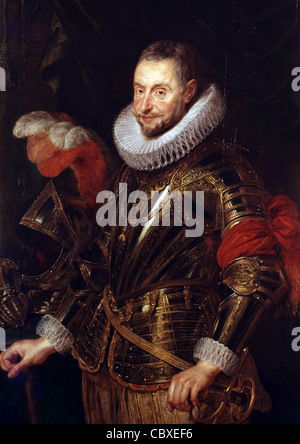 Peter Paul Rubens Flemish school Portrait of Ambroise Spinola National Gallery Pragua Stock Photo