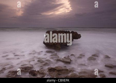 Jupiter Beach, Coral Cove State Park, Blowing Rocks state Park, Florida, USA Stock Photo