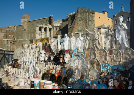 Display of  souvenirs on a stand Rome, Italy Stock Photo