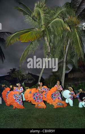 Sega dancers in Mauritius Stock Photo