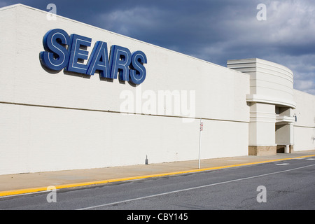 A Sears retail store.  Stock Photo