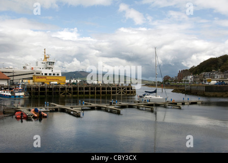 SCOTLAND; ARGYLL AND BUTE; ISLE OF BUTE; ROTHESAY; THE HARBOUR Stock Photo