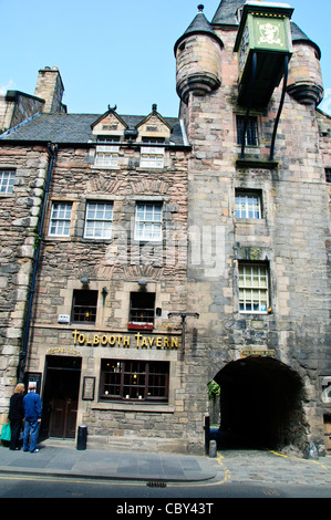 Tolbooth Tavern,Pub,Bar,Restaurant,Royal Mile,Edinburgh,Scotland Stock Photo