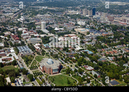 aerial photograph, University of Kentucky, Lexington, Kentucky Stock Photo