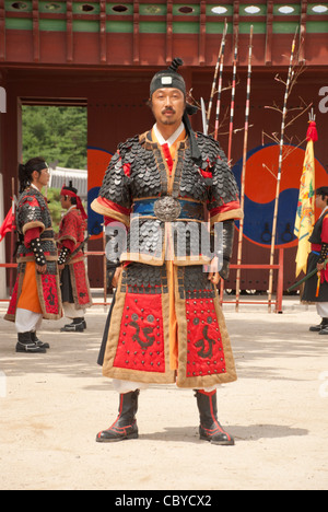 Korean ancient warrior Stock Photo