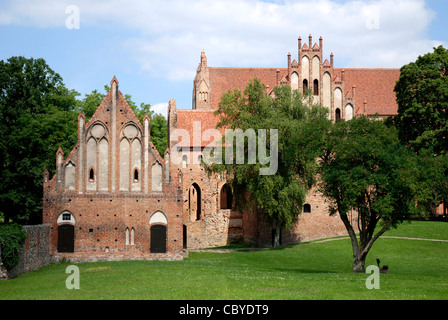 Cistercian monastery Chorin in Brandenburg. Stock Photo