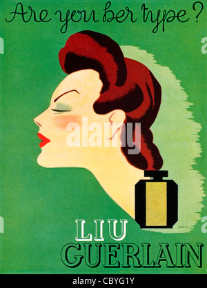 Advert guerlain perfume hi-res stock photography and images - Alamy