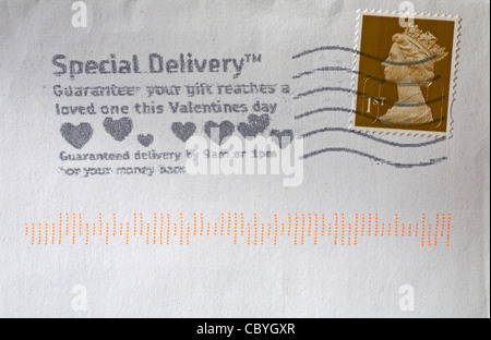 Royal Mail Special Delivery Guaranteed by 1pm C5 ~ con códigos de barras polybags.. 