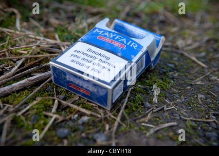 Packet of mayfair cigarettes hi-res stock photography and images