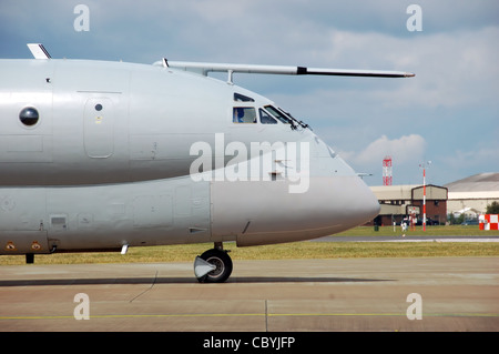 RAF Hawker Siddeley Nimrod MR2 (code XV226) taxis for takeoff at the 2009 Royal International Air Tattoo, Fairford, Gloucestersh Stock Photo