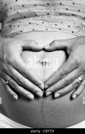 Black Line On Belly Of Pregnant Women, Pregnancy Line Or Linea Nigra  Concept Banco de Imagens Royalty Free, Ilustrações, Imagens e Banco de  Imagens. Image 88530179.