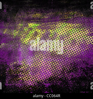 Abstract grunge texture with a black background. great for overlays and backgrounds. Stock Photo