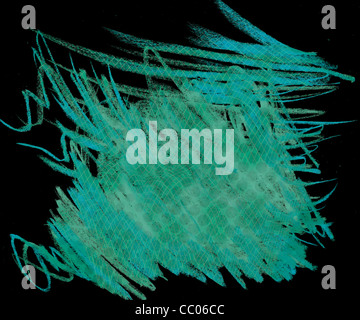 Abstract grunge texture with a black background. great for overlays and backgrounds. Stock Photo