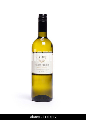 bottle of Pinot Grigio Italian wine Stock Photo