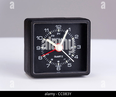 quartz alarm clock Stock Photo