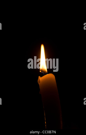 Candle flame Stock Photo