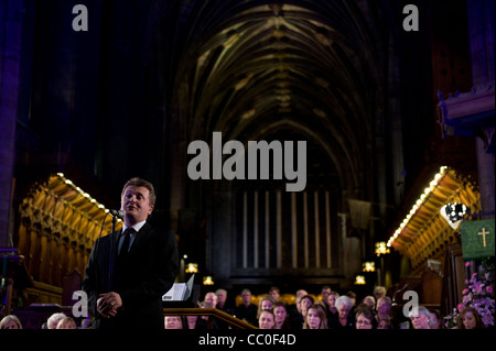 Aled Jones at Paisley Voices music festival Stock Photo