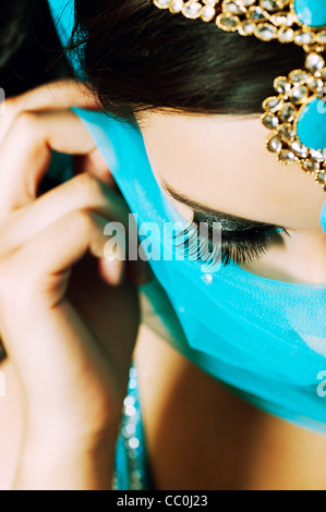 Beautiful Indian woman Stock Photo