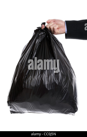 Garbage bag Stock Photo