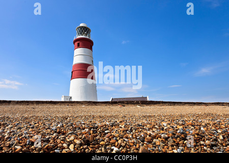 Orford Ness lighthouse on a sunny summers day Stock Photo