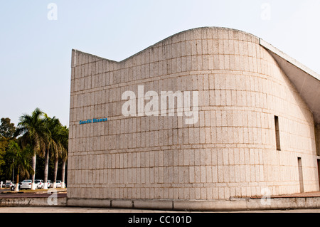 Gandhi Bhawan, Punjab University, Chandigarh, India Stock Photo