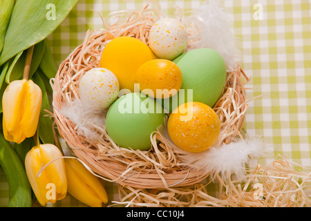 Painted Easter Eggs 2 Stock Photo