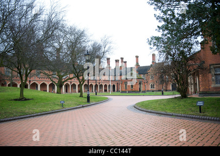 View of Bedworth Alms Houses, Bedworth, Warwickshire, UK Stock Photo
