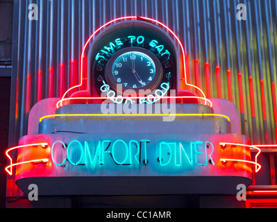 Comfort Diner Manhattan New York City Usa Stock Photo
