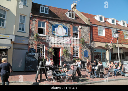 The Druid's Head public house in the Brighton Lanes area, Brighton, East Sussex, UK. Stock Photo