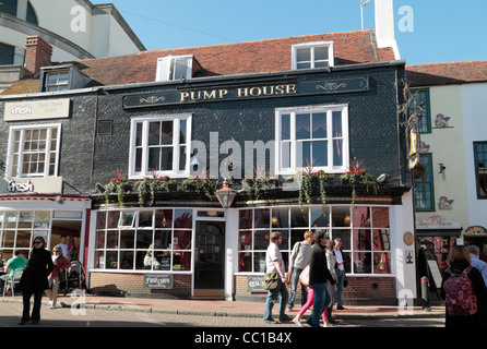 The Pump House public house, Market Street, in the Brighton Lanes shopping area, Brighton, East Sussex, UK. Stock Photo