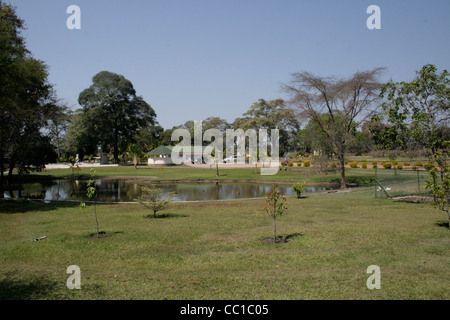 Kafubu River Lodge, DRC Stock Photo