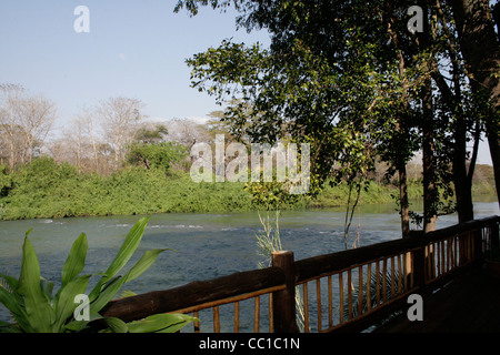 Kafubu River Lodge, DRC Stock Photo