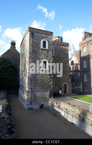 the jewel tower part of the original palace of westminster London England UK United kingdom Stock Photo