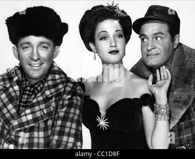 BING CROSBY, DOROTHY LAMOUR, BOB HOPE, ROAD TO UTOPIA, 1946 Stock Photo