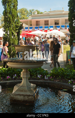 Melbourne festival, ' Paris To Provence ' at Como House historic mansion in South Yarra, French festival in Melbourne Australia. Stock Photo