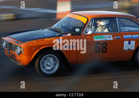 Christmas Stages Rally at Croft Circuit near Darlington in the UK January 2012 Stock Photo