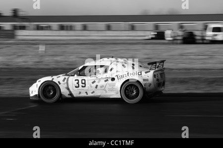 Christmas Stages Rally at Croft Circuit near Darlington in the UK January 2012 Stock Photo