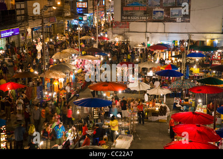 Chiang Mai gate street market Stock Photo - Alamy